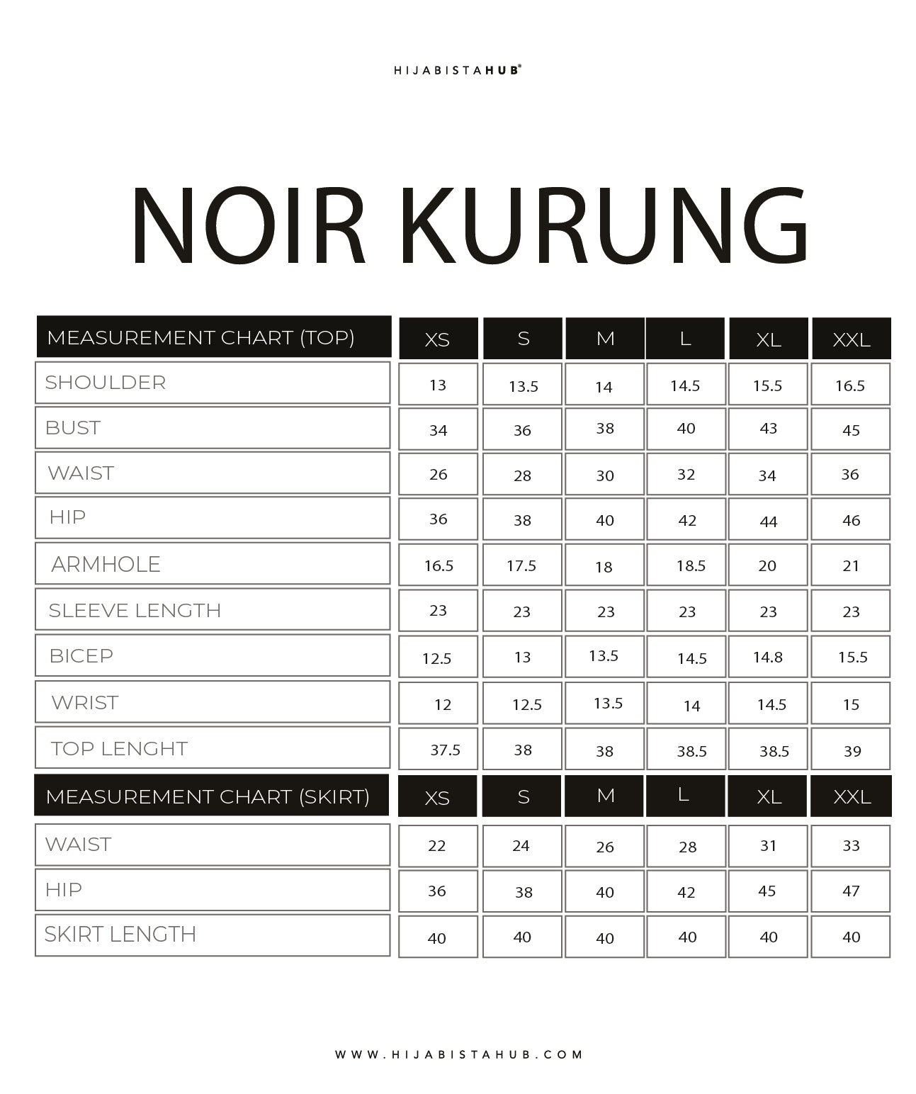 NOIR KURUNG (RICH BROWN) PRE ORDER