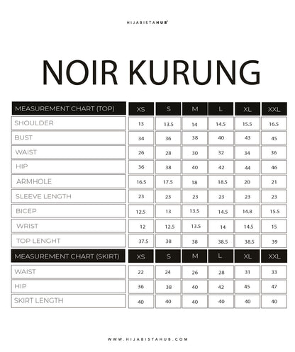 NOIR KURUNG (RICH BROWN) PRE ORDER