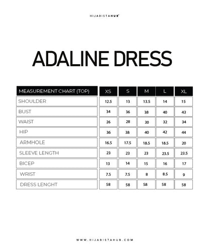 ADALINE DRESS (DIAMOND TEAL BLUE)