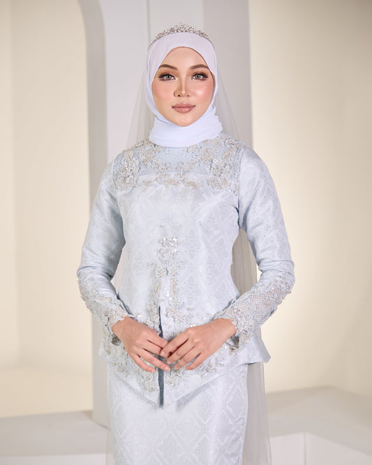 MINOR DEFECT RAESA KURUNG (POWDER BLUE)