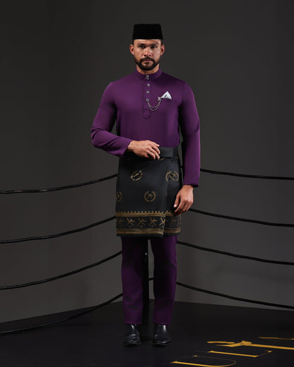 MINOR DEFECT SOULTAN BAJU MELAYU (DARK PURPLE)