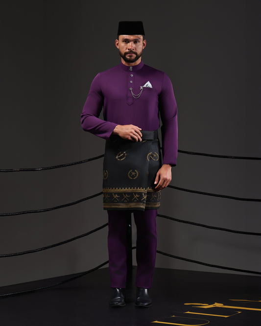 MINOR DEFECT SOULTAN BAJU MELAYU (DARK PURPLE)