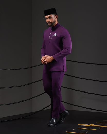 MINOR DEFECT SOULTAN BAJU MELAYU (DARK PURPLE)