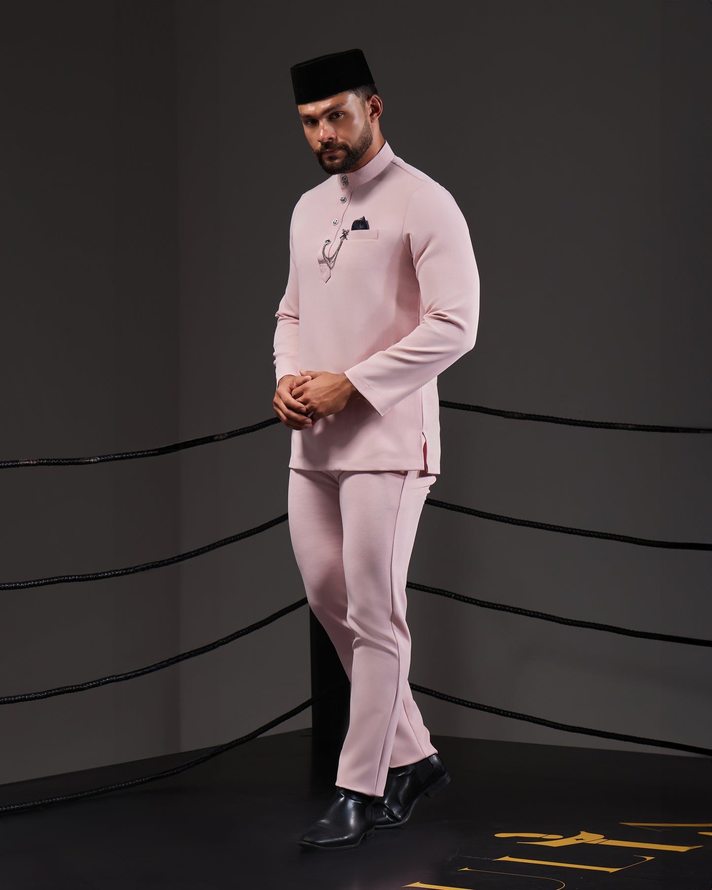 MINOR DEFECT SOULTAN BAJU MELAYU (DUSTY PINK)