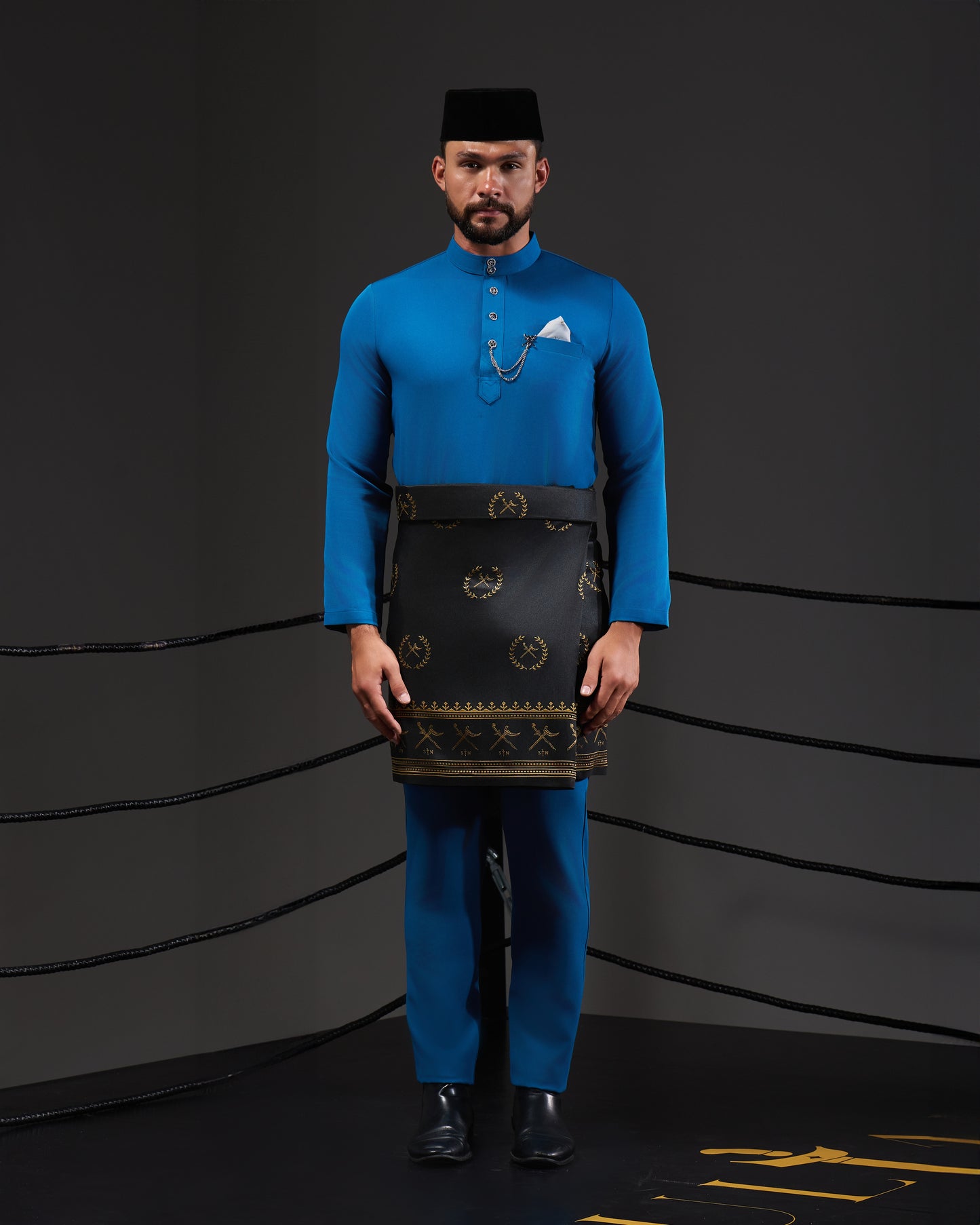 SOULTAN BAJU MELAYU (TEAL BLUE)