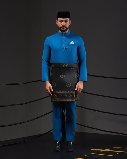 MINOR DEFECT SOULTAN BAJU MELAYU (TEAL BLUE)
