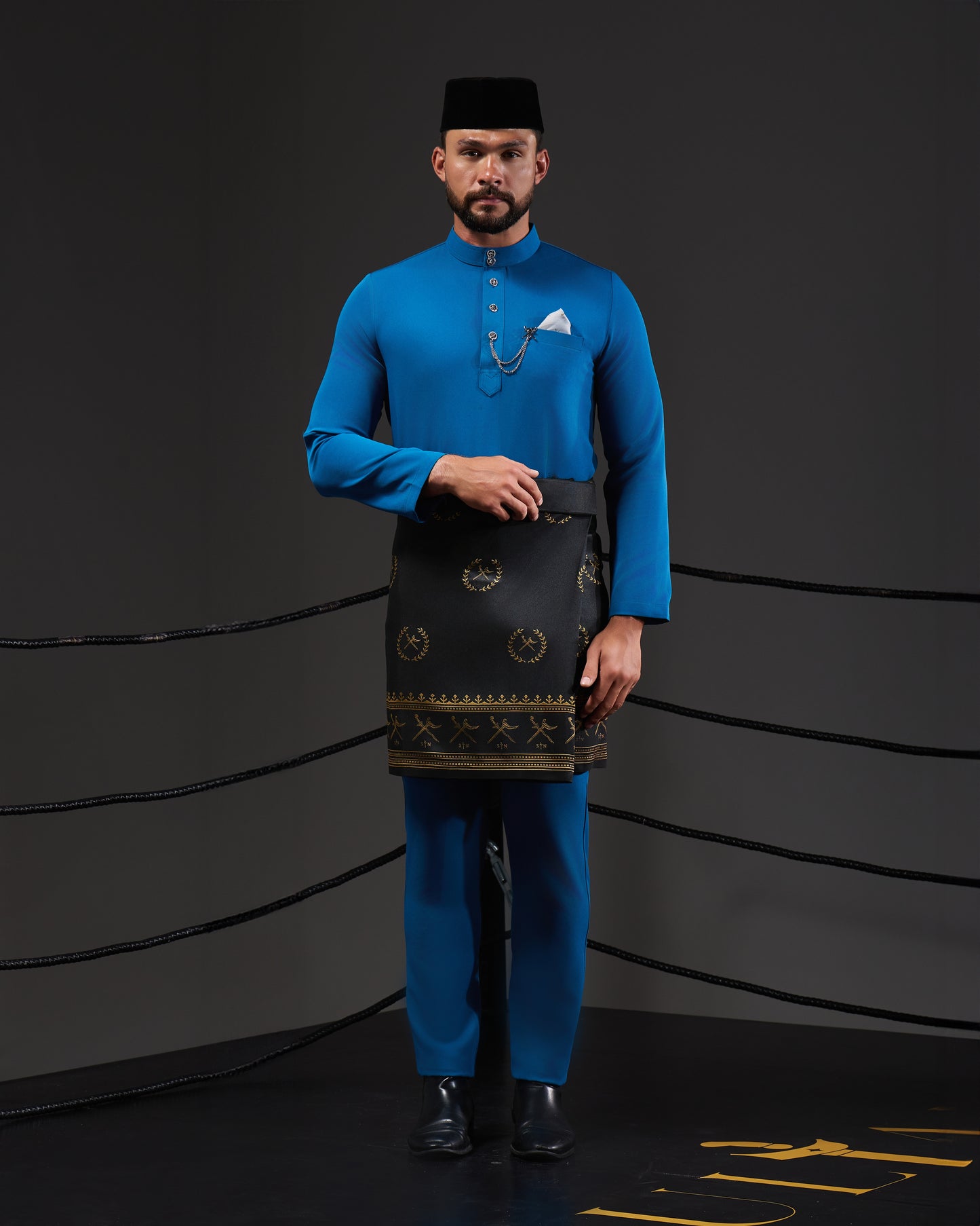 SOULTAN BAJU MELAYU (TEAL BLUE)