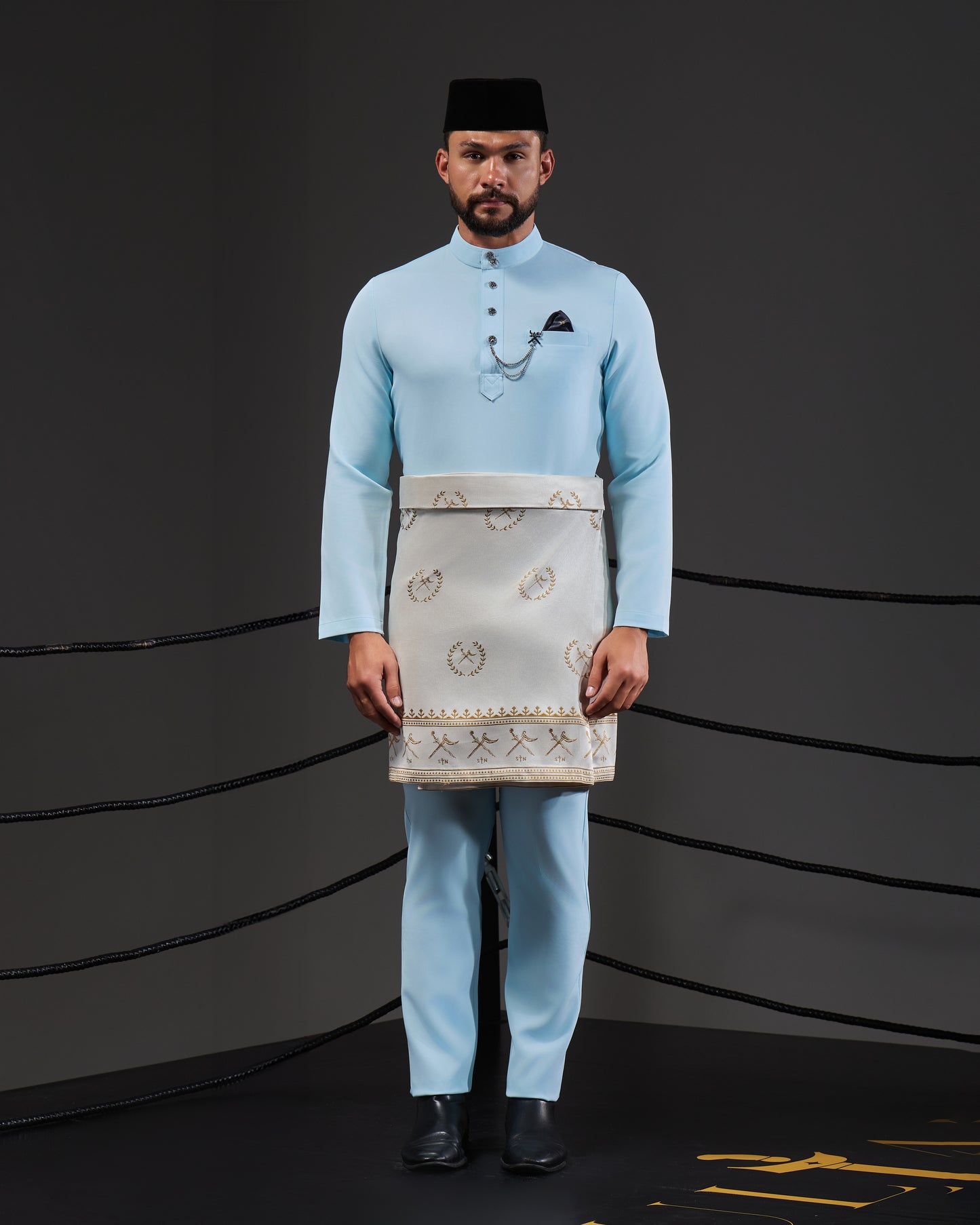 SOULTAN BAJU MELAYU (AQUA BLUE)