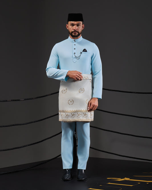 MINOR DEFECT SOULTAN BAJU MELAYU (AQUA BLUE)