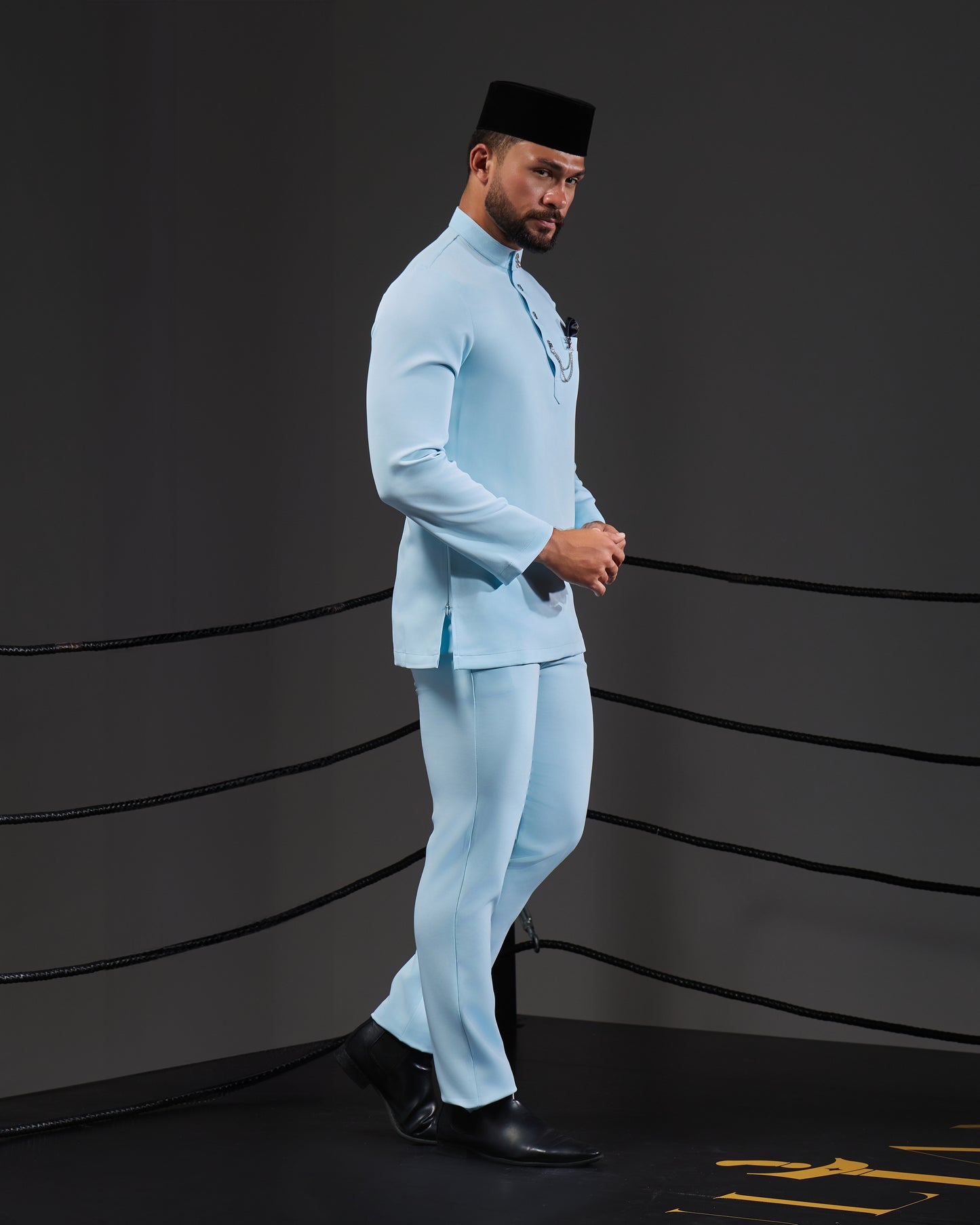 SOULTAN BAJU MELAYU (AQUA BLUE)