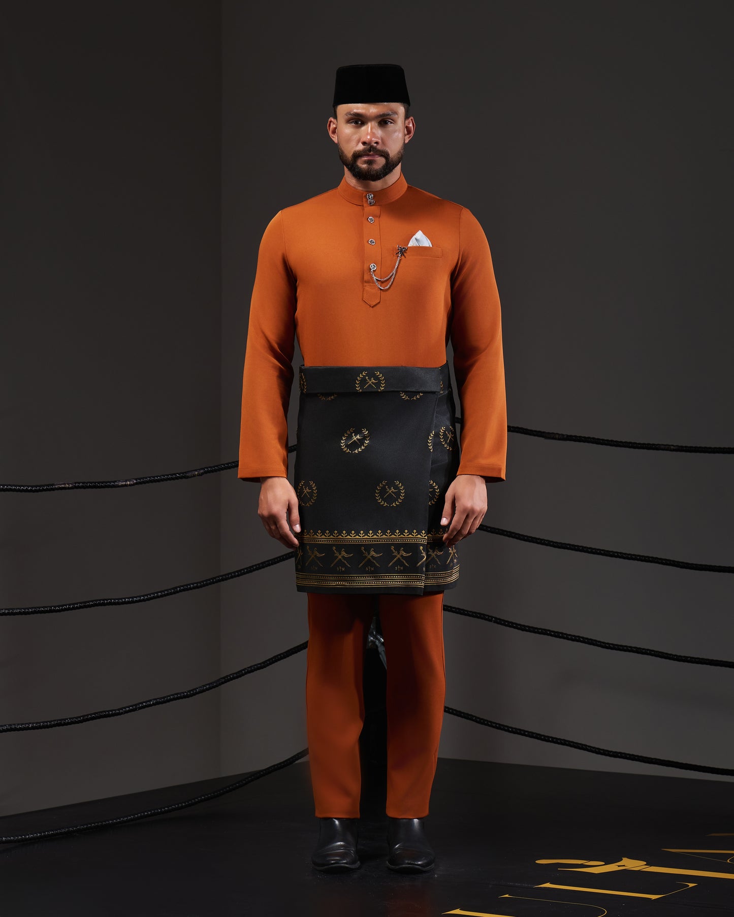 SOULTAN BAJU MELAYU (BURNT ORANGE)