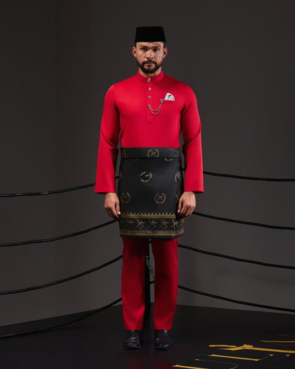 MINOR DEFECT SOULTAN BAJU MELAYU (RED CHERRY)