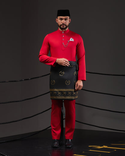 MINOR DEFECT SOULTAN BAJU MELAYU (RED CHERRY)