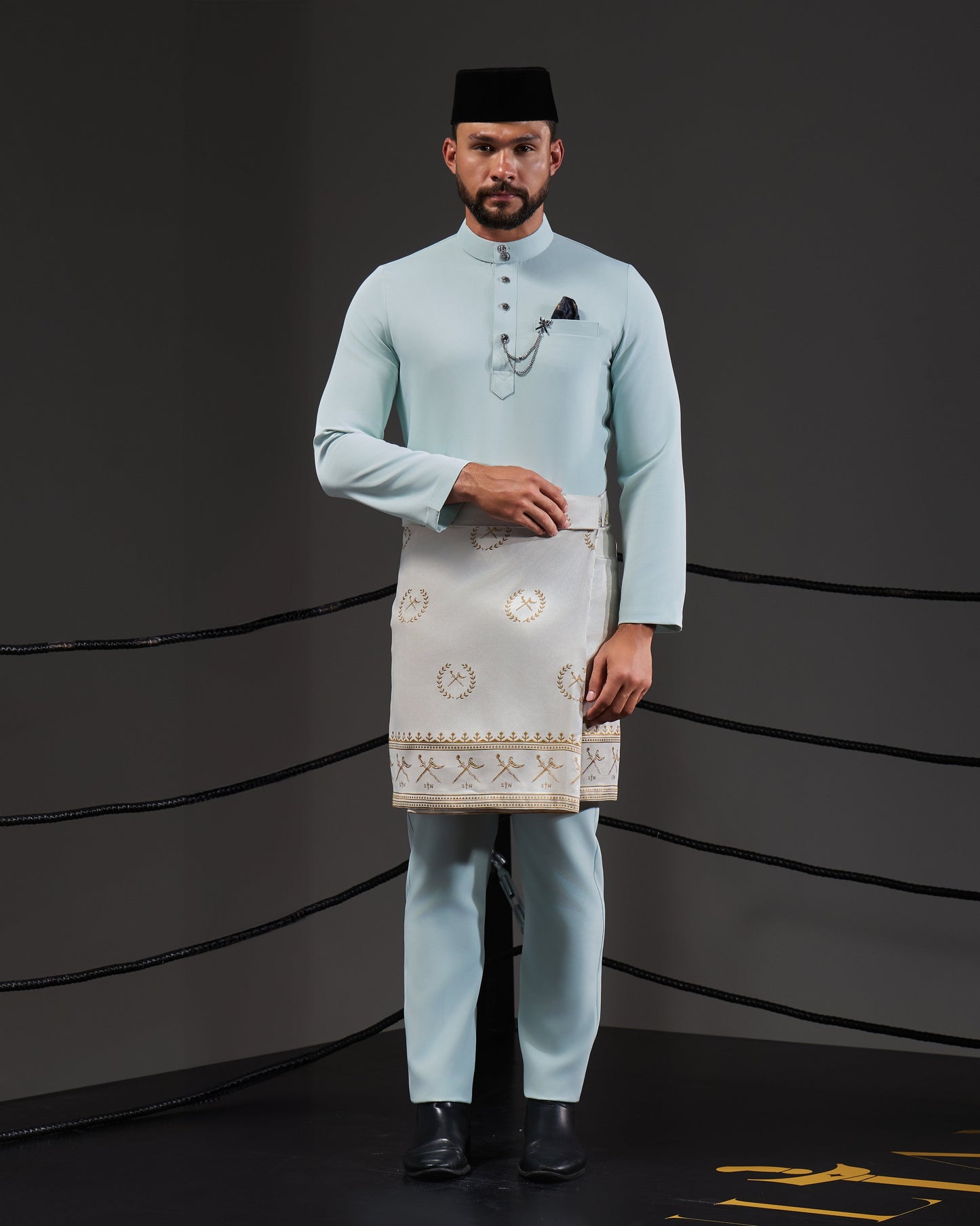 MINOR DEFECT SOULTAN BAJU MELAYU (MINT GREEN)