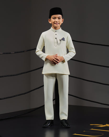 SOULTAN BAJU MELAYU FOR KIDS (LIGHT YELLOW)