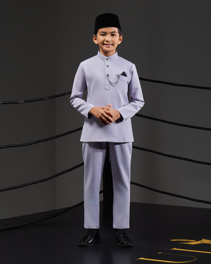 MINOR DEFECT SOULTAN BAJU MELAYU FOR KIDS (MAUVE)