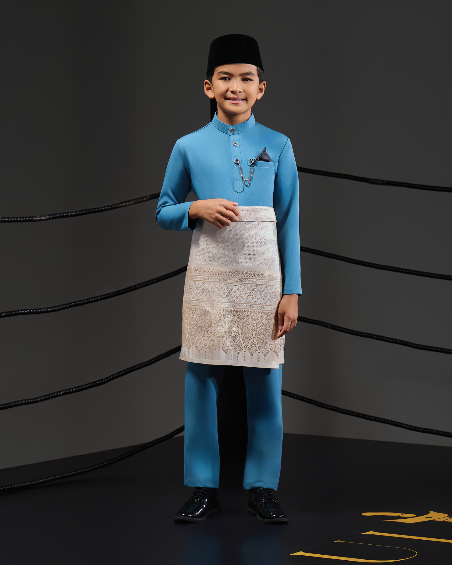 SOULTAN BAJU MELAYU FOR KIDS (DIAMOND BLUE)