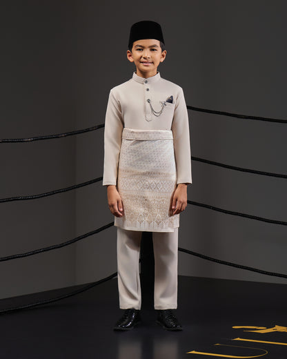 SOULTAN BAJU MELAYU FOR KIDS (CHAMPAGNE)