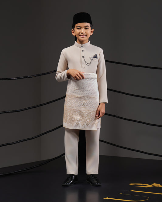 SOULTAN BAJU MELAYU FOR KIDS (CHAMPAGNE)