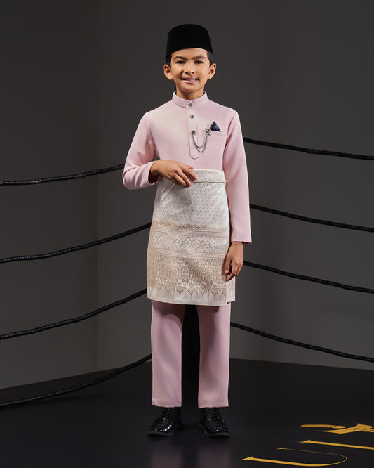 SOULTAN BAJU MELAYU FOR KIDS (DUSTY PINK)