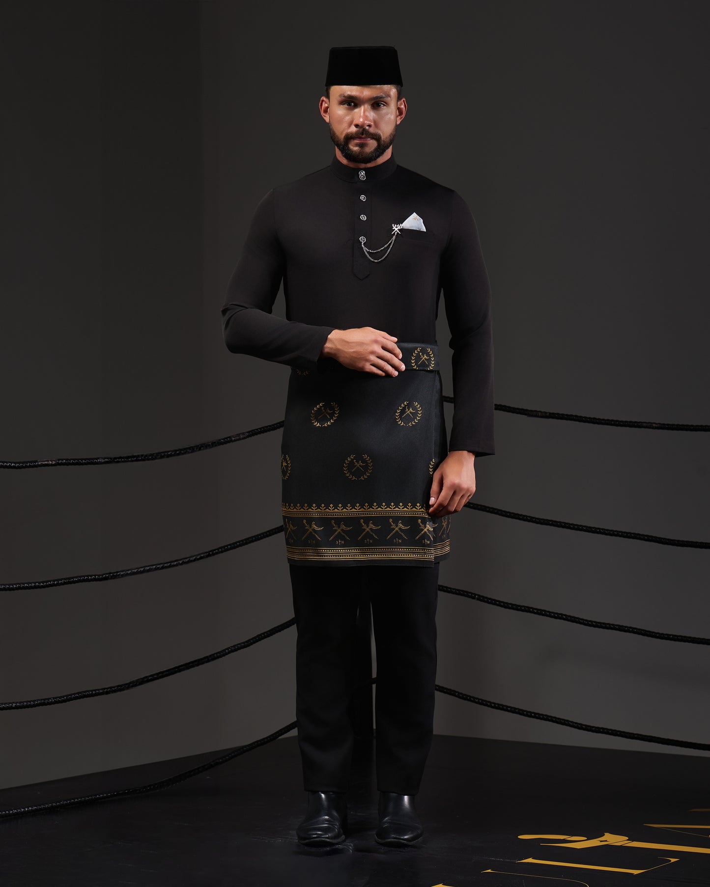 SOULTAN BAJU MELAYU (BLACK)
