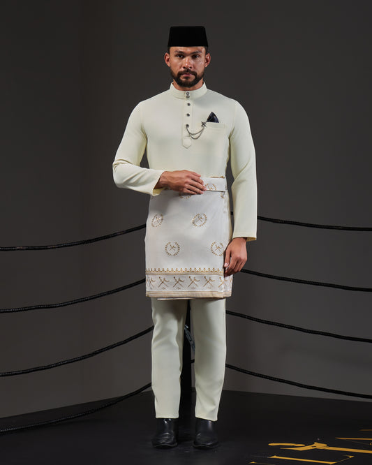 MINOR DEFECT SOULTAN BAJU MELAYU (LIGHT YELLOW)