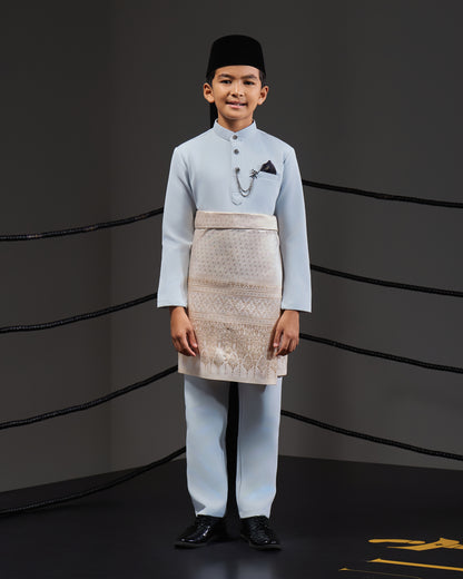 SOULTAN BAJU MELAYU FOR KIDS (POWDER BLUE)