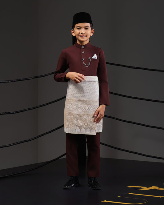 SOULTAN BAJU MELAYU FOR KIDS (RICH BROWN)