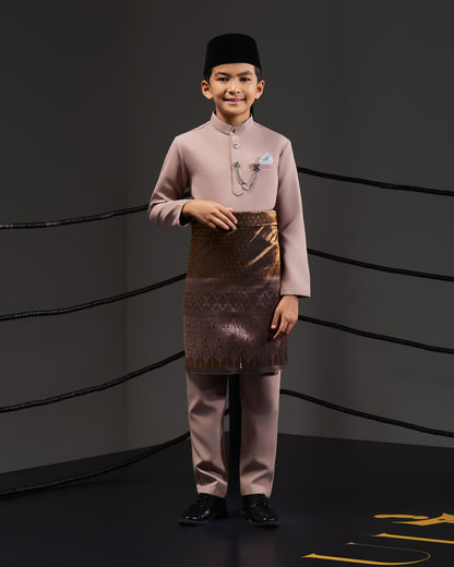 SOULTAN BAJU MELAYU FOR KIDS (KHAKI)