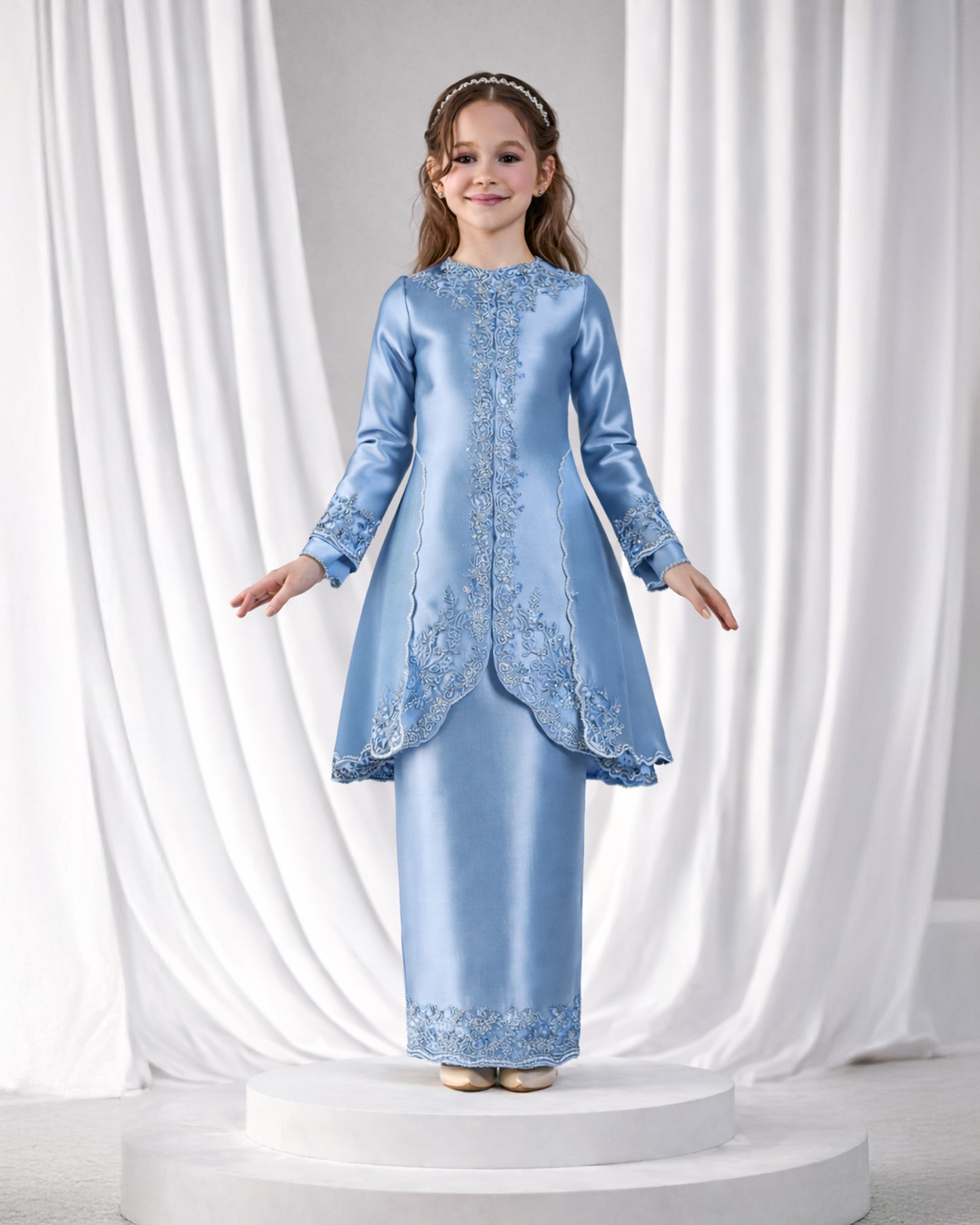 NIARA KURUNG KIDS (DIAMOND BLUE)