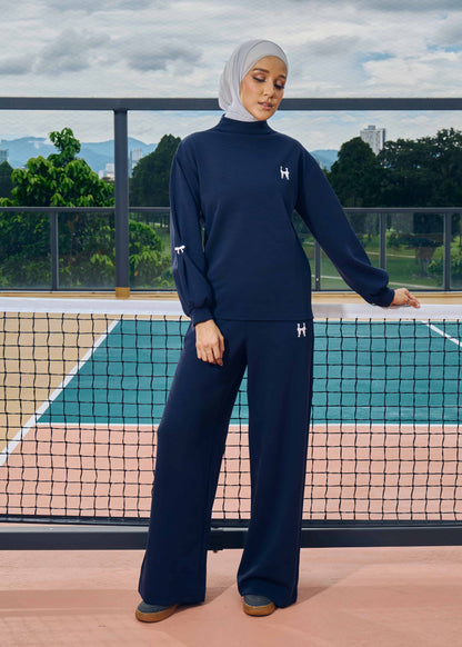 MINOR DEFECT MAEVE JUMPER WIDE SET (NAVY BLUE)