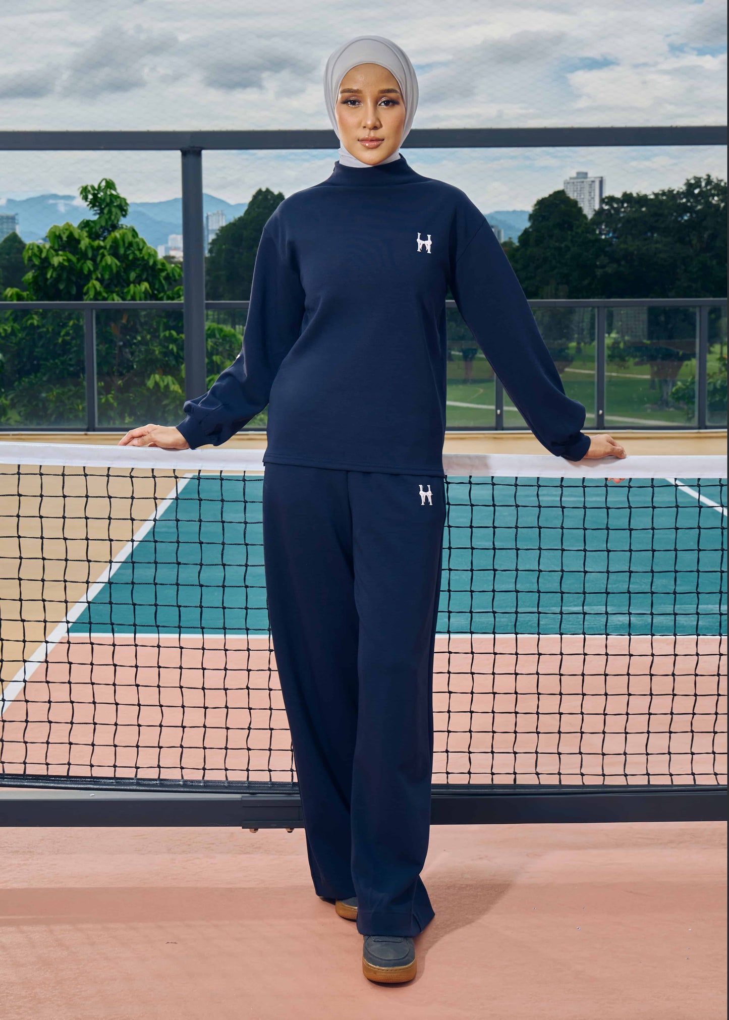 MINOR DEFECT MAEVE JUMPER WIDE SET (NAVY BLUE)