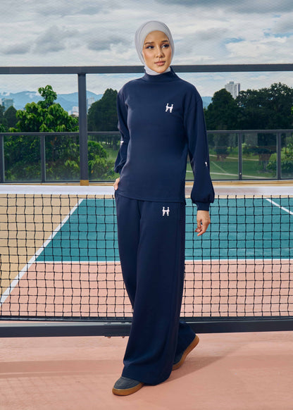 MINOR DEFECT MAEVE JUMPER WIDE SET (NAVY BLUE)