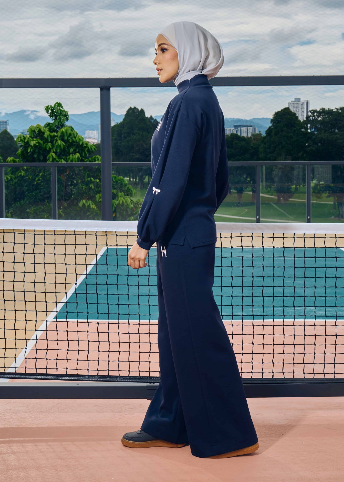 MINOR DEFECT MAEVE JUMPER WIDE SET (NAVY BLUE)