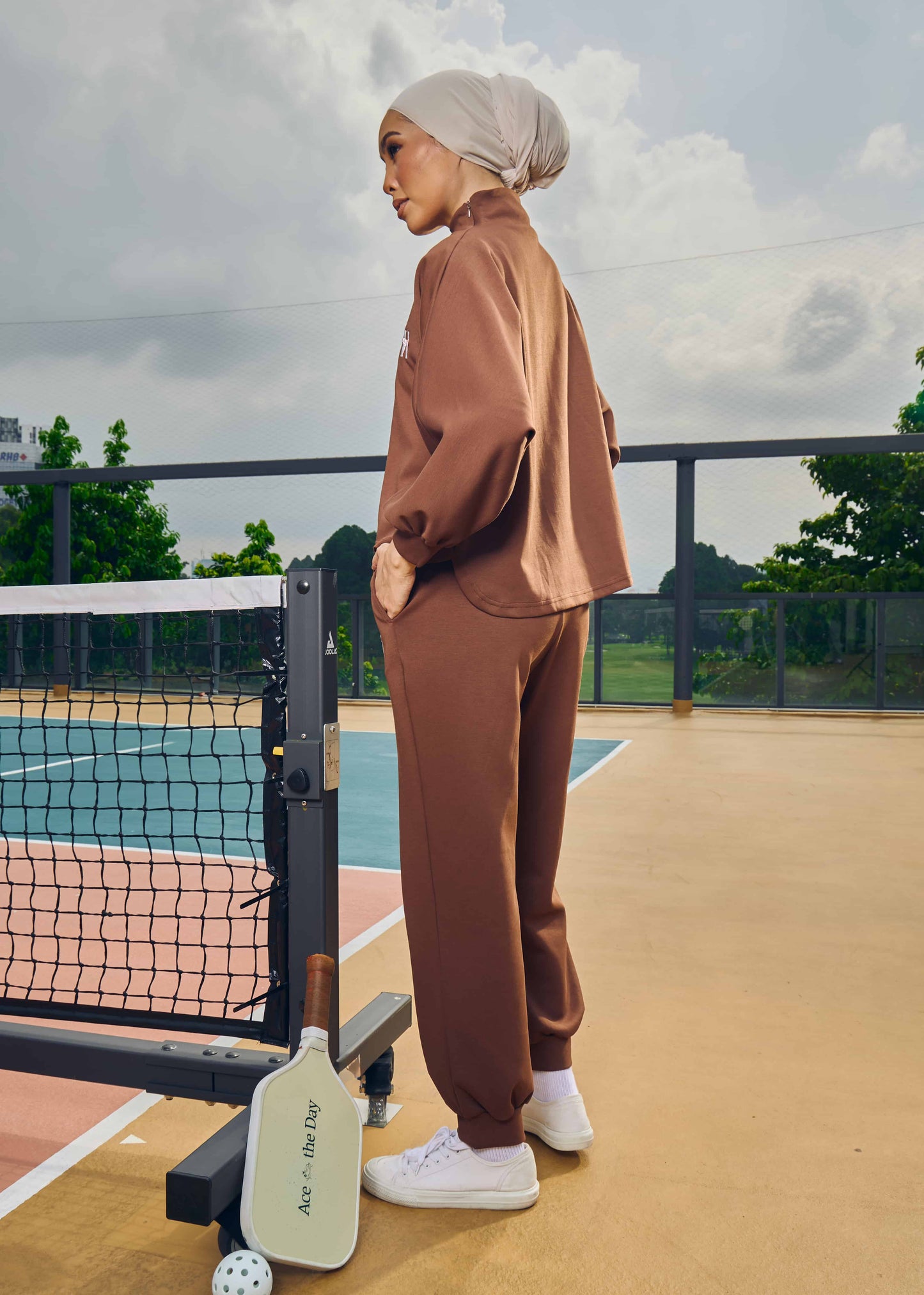 CASSIE JUMPER SET (CHOCOLATE)