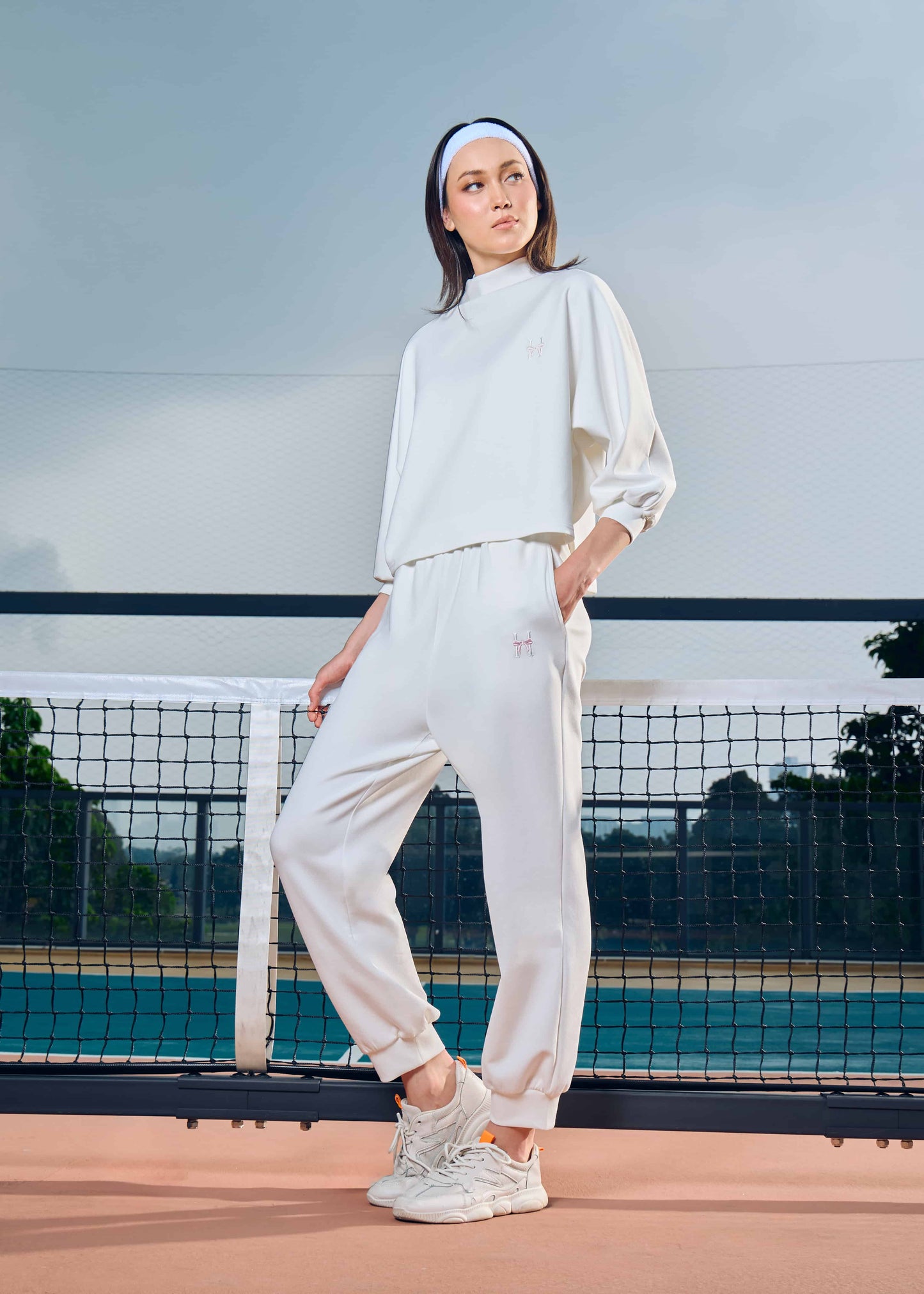 CASSIE JUMPER SET (OFF WHITE)