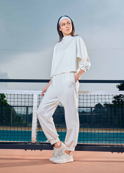 MINOR DEFECT CASSIE JUMPER SET (OFF WHITE)