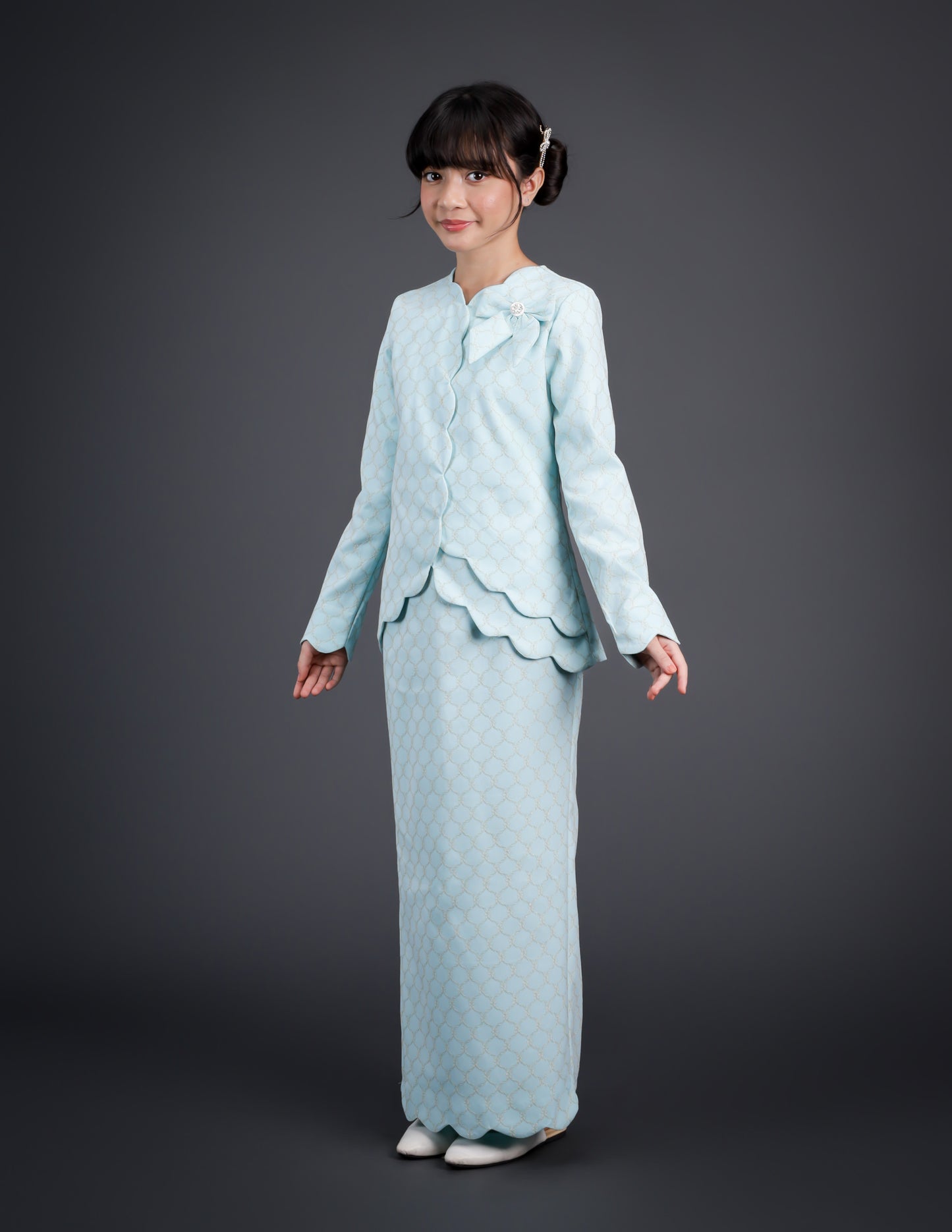 ADRIANNA KURUNG KIDS (BABY BLUE)