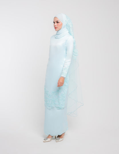 MINOR DEFECT AFRINA KURUNG (BABY BLUE)