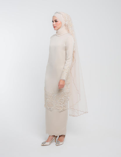 AFRINA KURUNG (CHAMPAGNE)