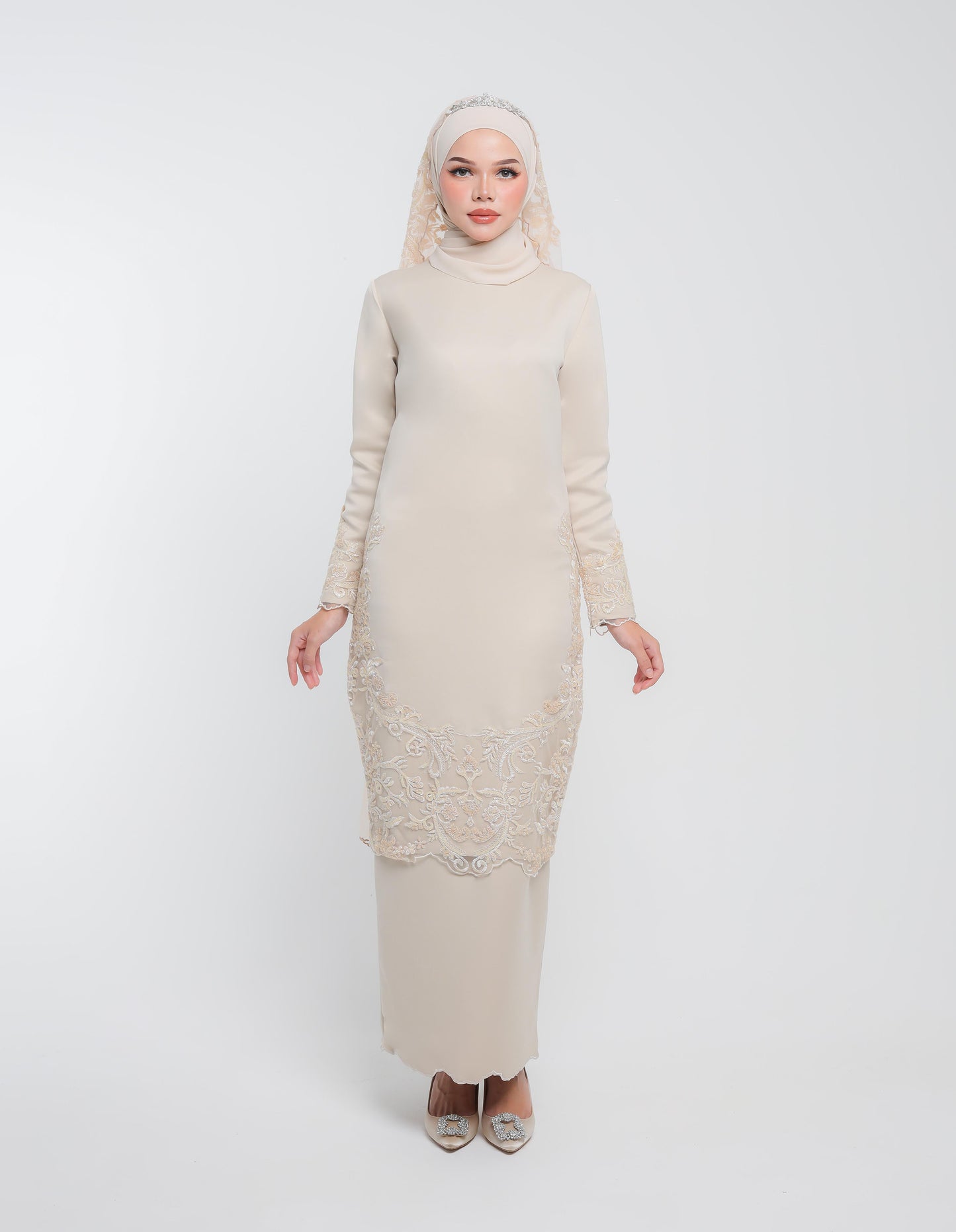 AFRINA KURUNG (CHAMPAGNE)