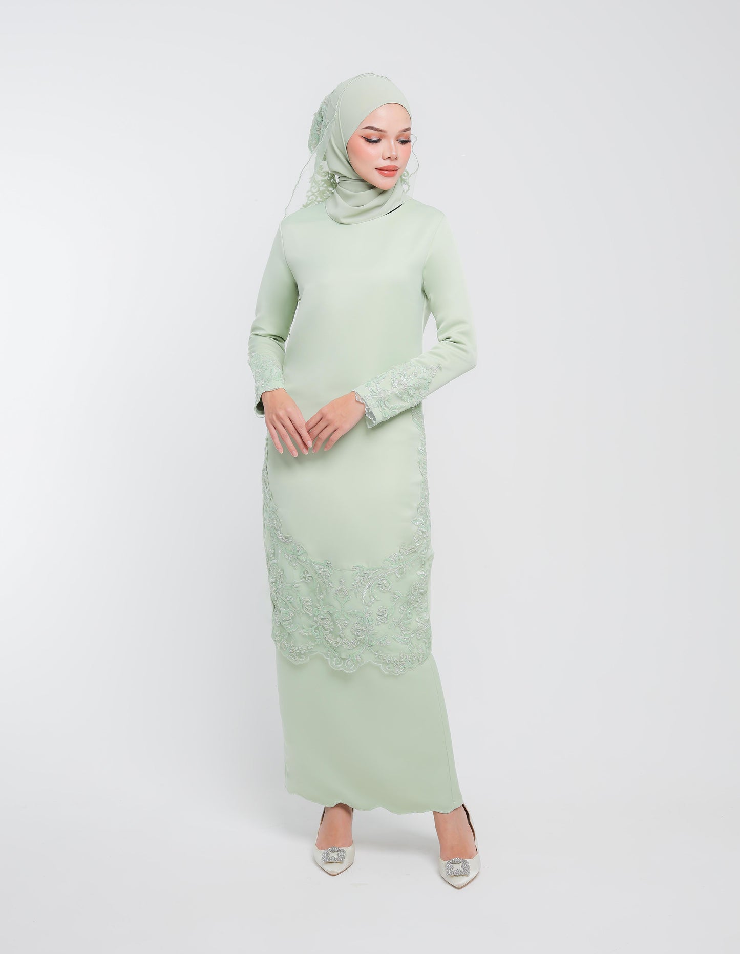 AFRINA KURUNG (GREEN TEA)