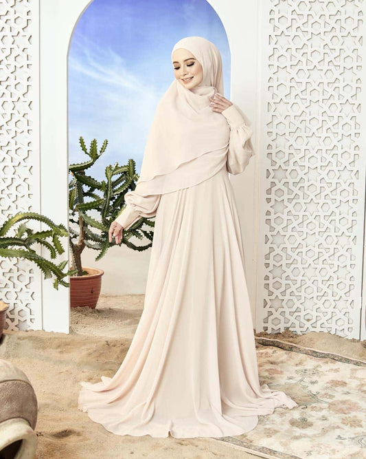 AFSHA KHIMAR (CHAMPAGNE)