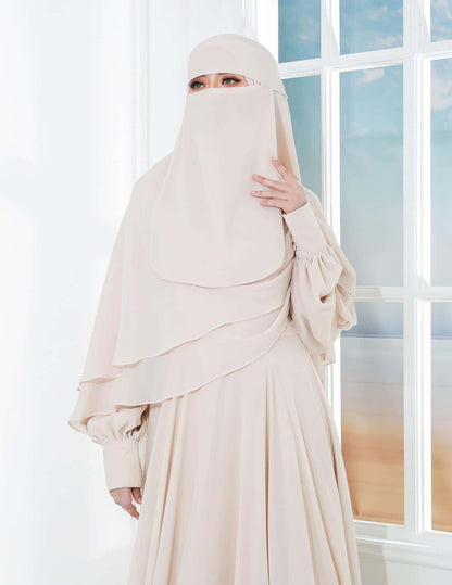 AFSHA KHIMAR (CHAMPAGNE)