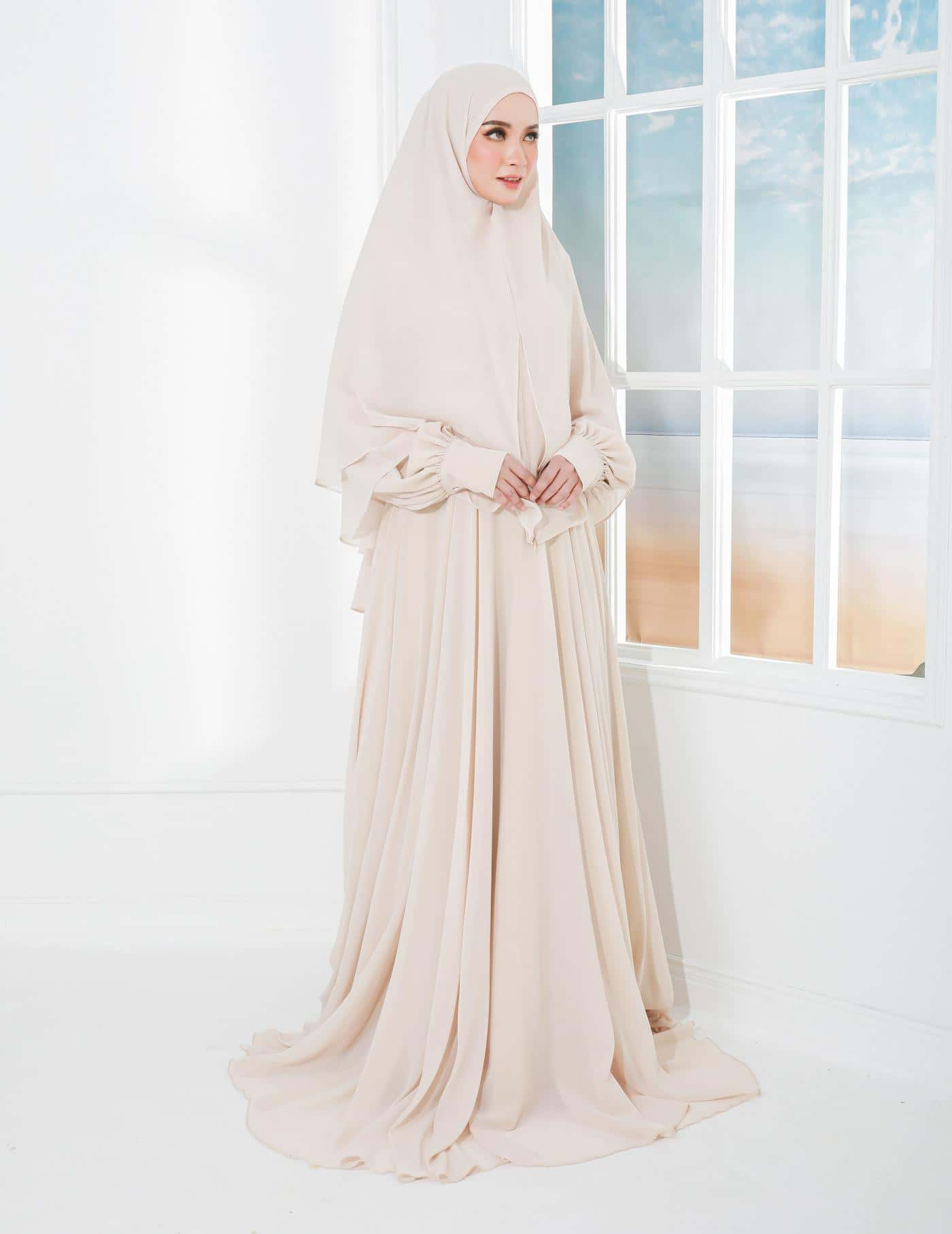 AFSHA KHIMAR (CHAMPAGNE)