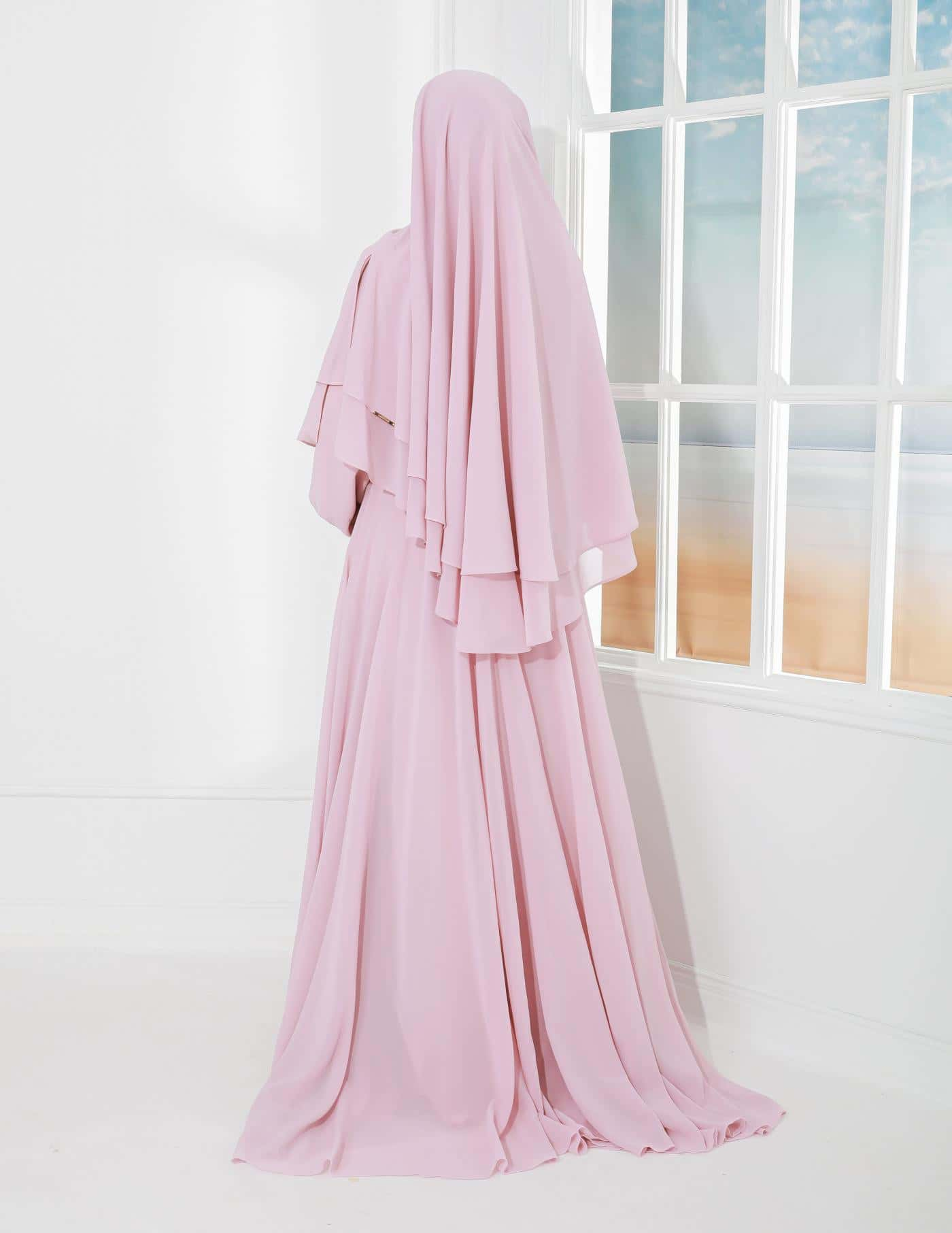 AFSHA KHIMAR (DUSTY PINK)