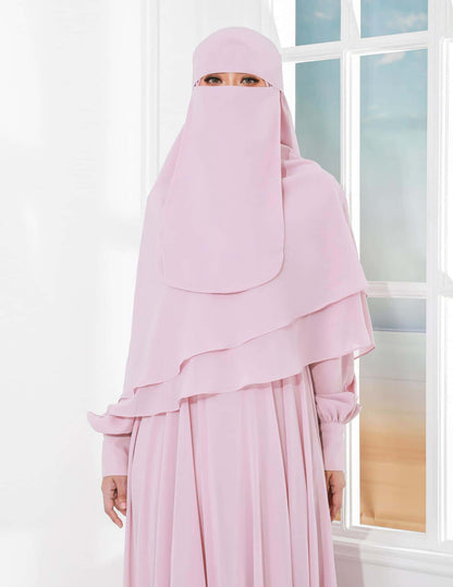 AFSHA KHIMAR (DUSTY PINK)