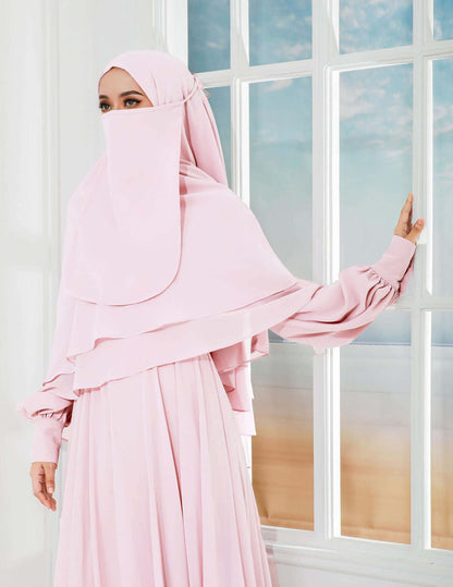 AFSHA KHIMAR (SOFT PINK)