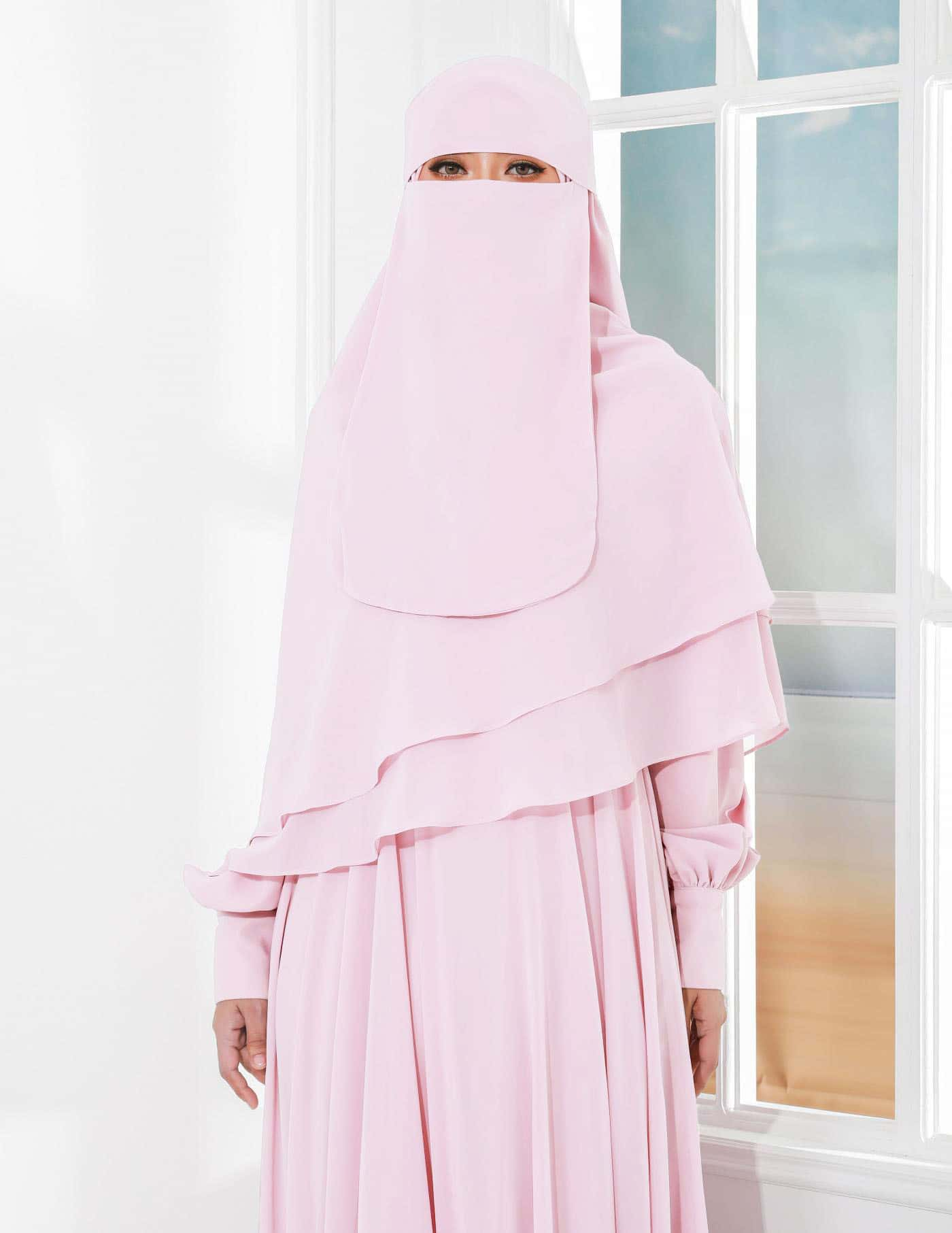 AFSHA KHIMAR (SOFT PINK)