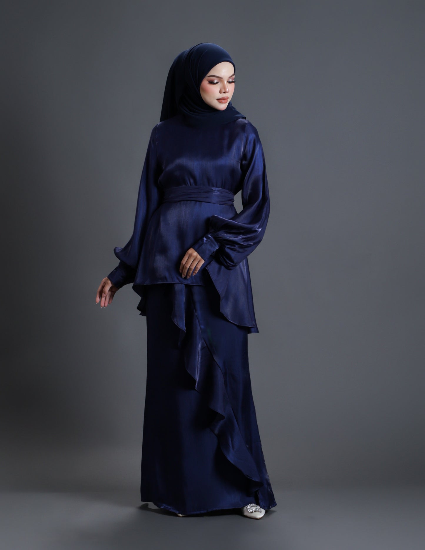 AINARA KURUNG (NAVY BLUE)